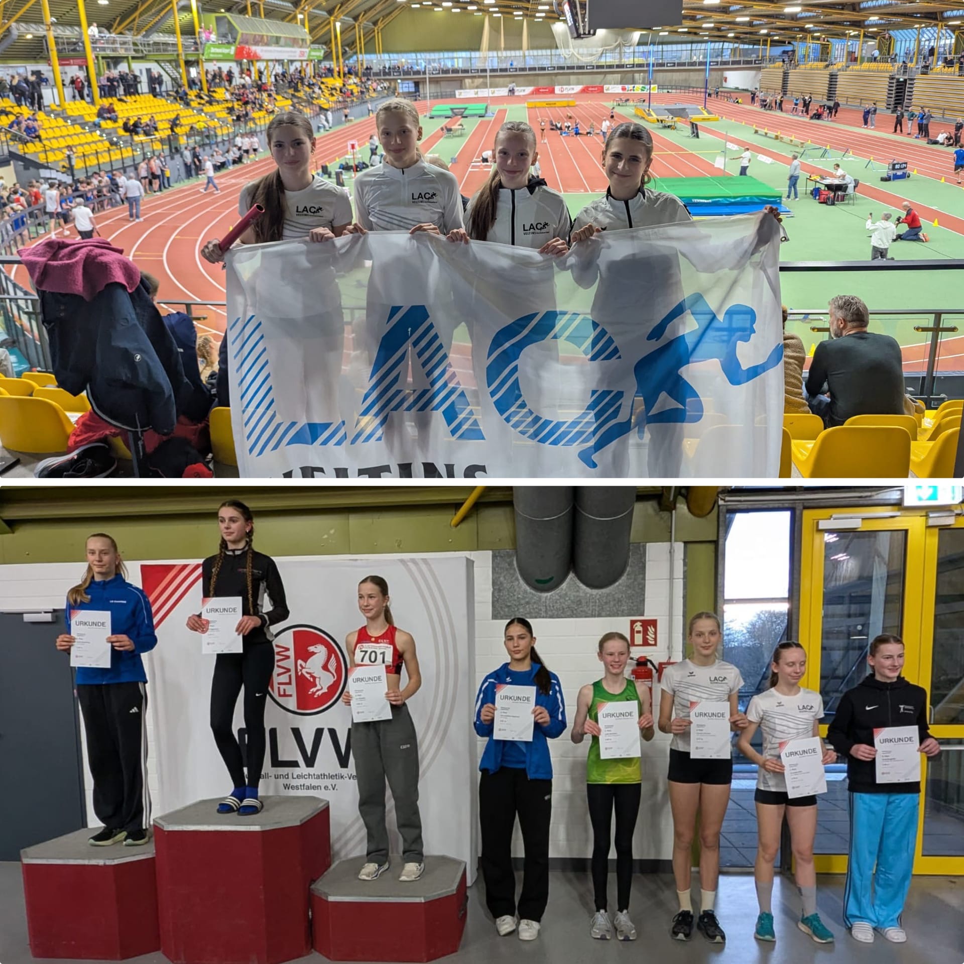 Rumbecker TOP 8 Platzierungen runden starkes zweites Meisterschaftswochende der Leichtathletinnen ab
