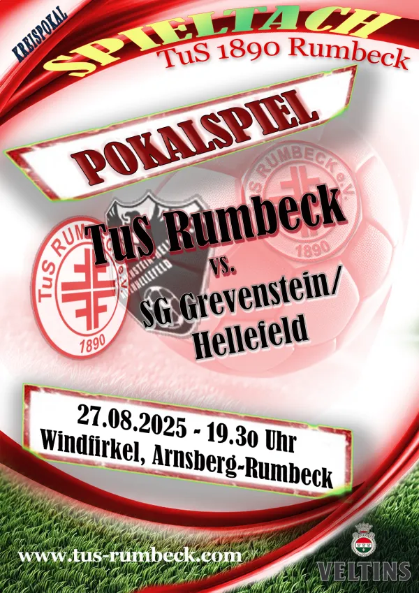 Pokalfight gegen die SG Grevenstein/Hellefeld - Kann Rumbeck es schaffen?