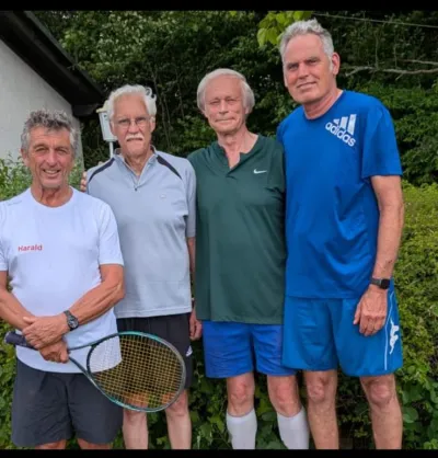 Tennis Herren Ü65 des TuS Rumbeck werden Zweiter