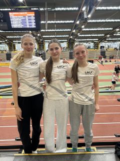 Matilda Bretschneider vom TuS wird Vizemeisterin bei FLVW-Hallenmeisterschaften