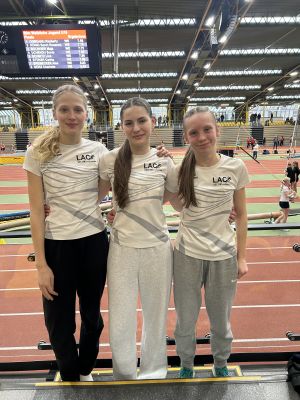 Matilda Bretschneider vom TuS wird Vizemeisterin bei FLVW-Hallenmeisterschaften