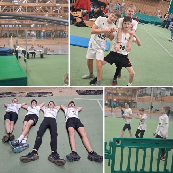 Vielversprechende Hallenwettkämpfe der Leichtathlet*innen des TuS Rumbeck